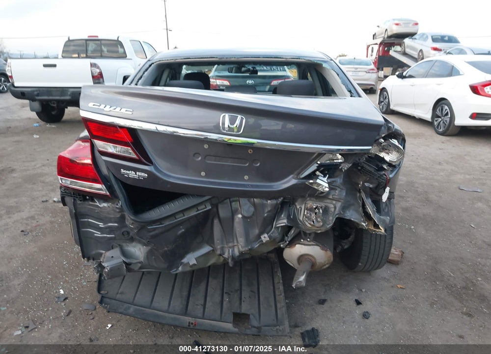 2015 HONDA CIVIC VIN: 19XFB2F54FE286194
