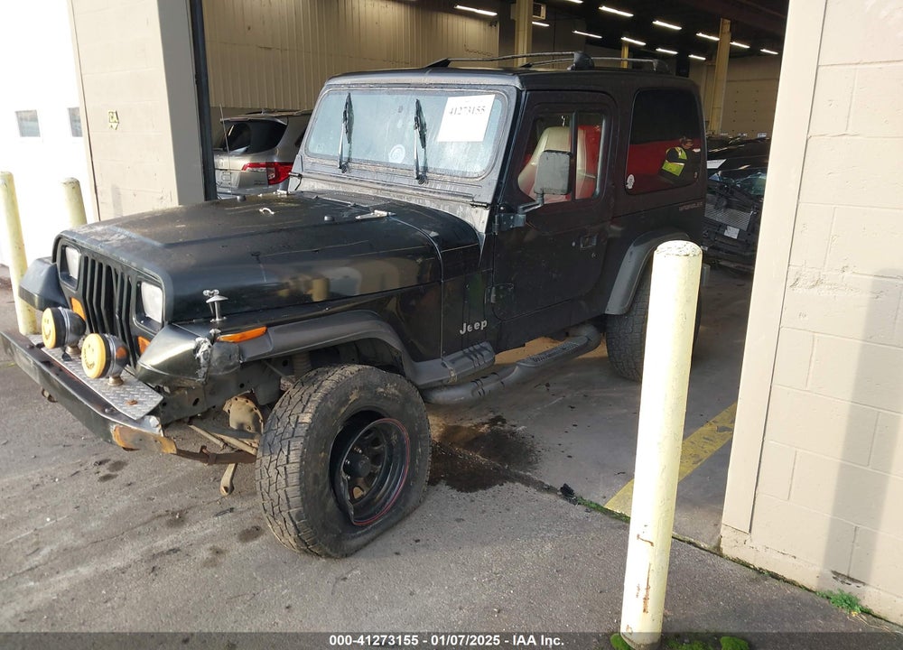 1995 JEEP WRANGLER / YJ S/RIO GRANDE VIN: 1J4FY19P1SP285160