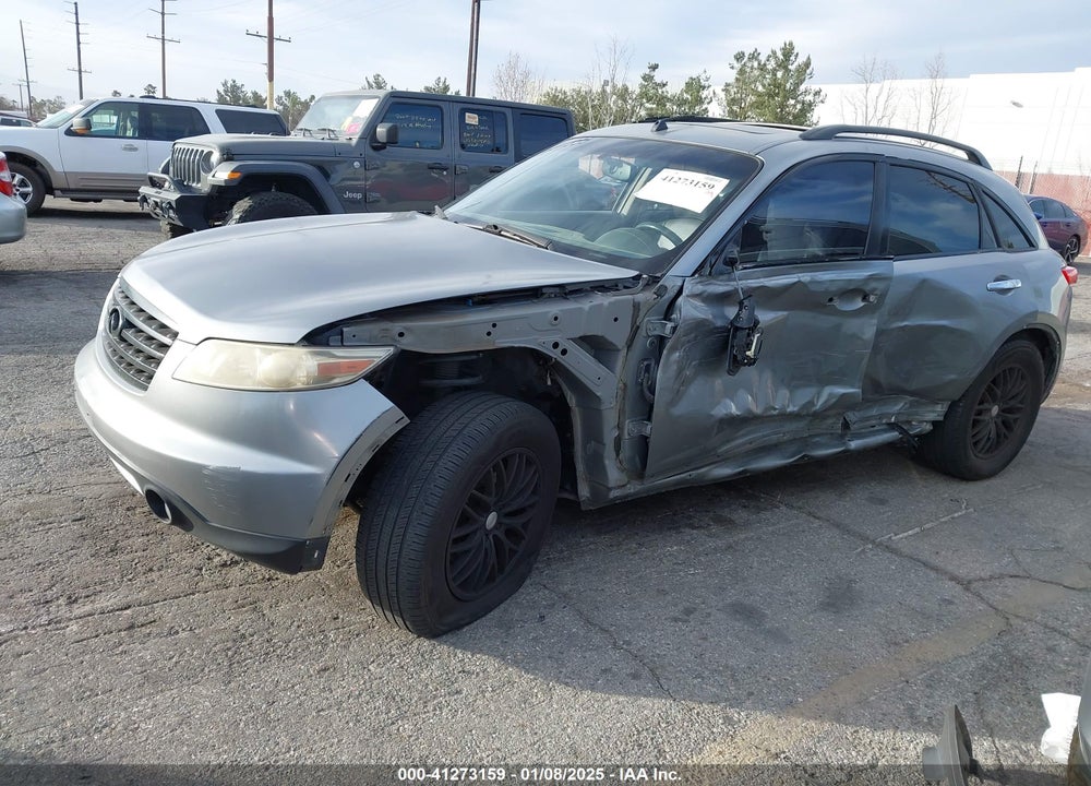 2008 INFINITI FX35 VIN: JNRAS08U18X105350