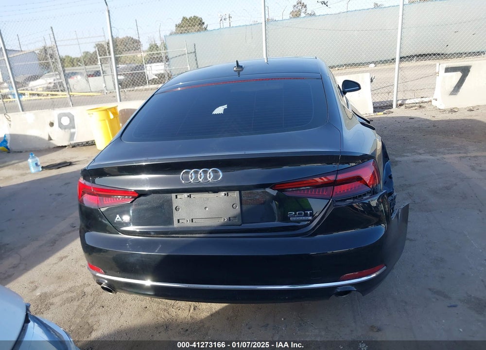 2018 AUDI A5 VIN: WAUANCF53JA039605