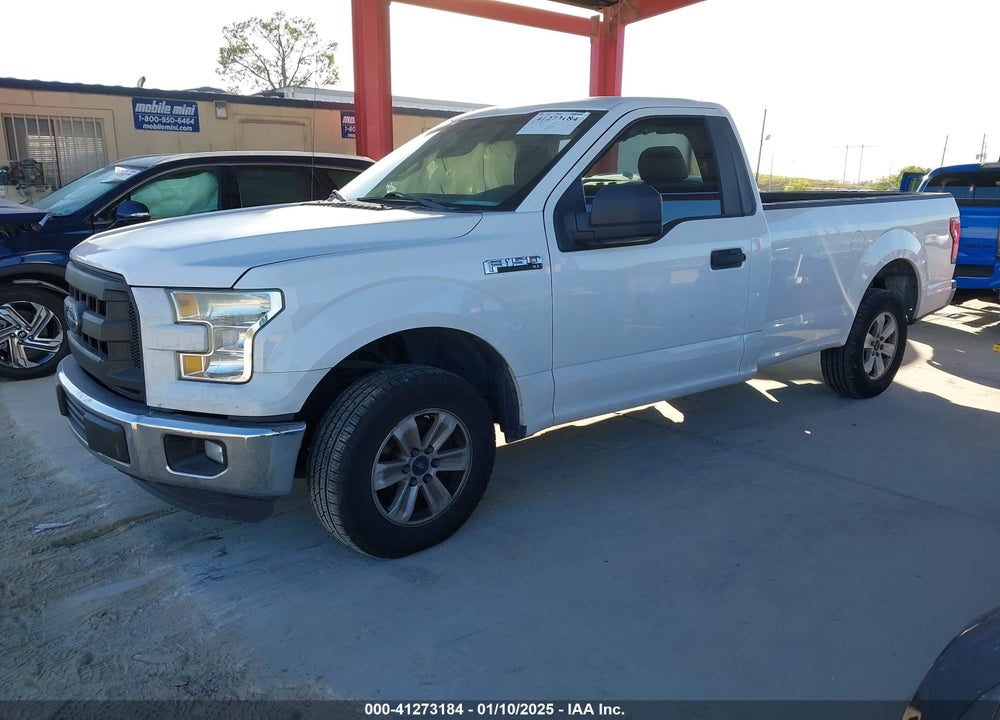 2016 FORD F-150 XL VIN: 1FTMF1C80GKF15425