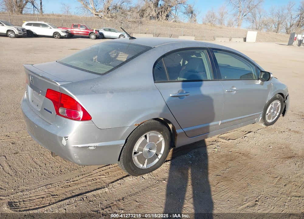 2006 HONDA CIVIC HYBRID VIN: JHMFA36256S004297