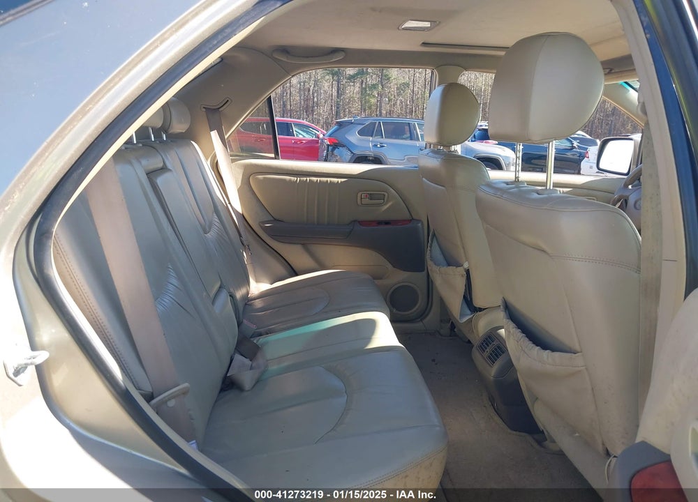 2000 LEXUS RX 300 VIN: JT6GF10U4Y0080119