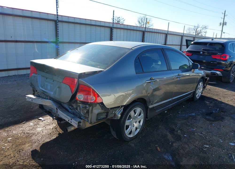 2006 HONDA CIVIC LX VIN: 1HGFA16576L017421