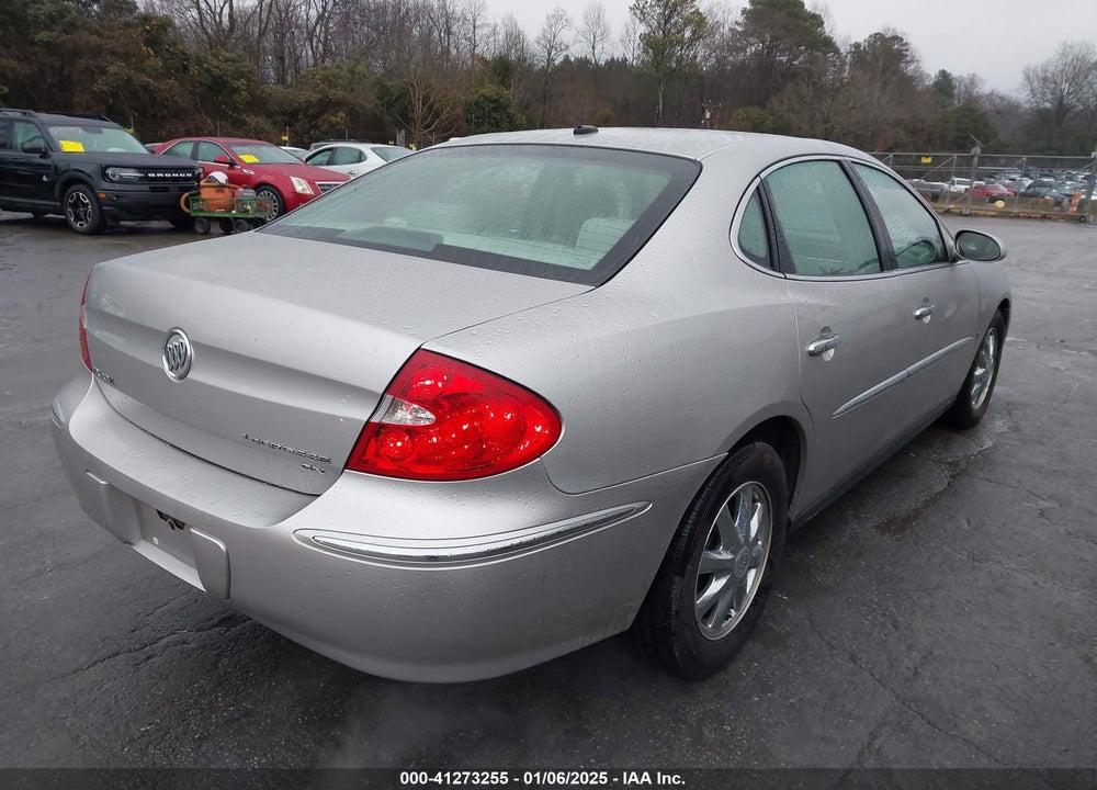 2008 BUICK LACROSSE CX VIN: 2G4WC582881254894