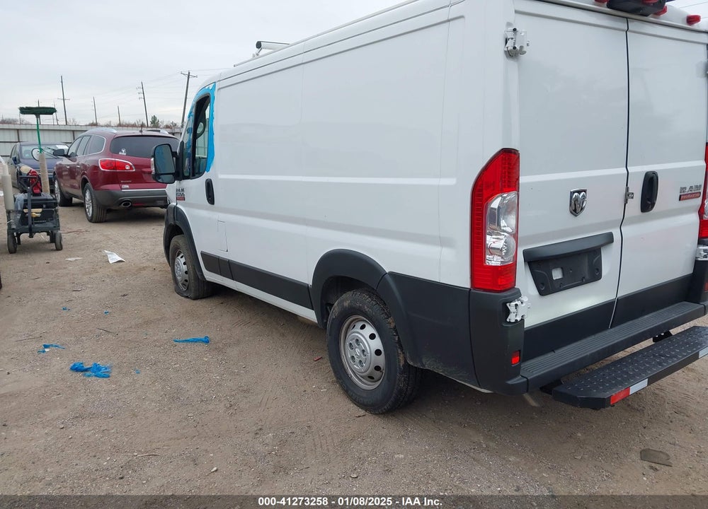 2022 RAM PROMASTER 1500 LOW ROOF 118 WB VIN: 3C6LRVNG1NE132745