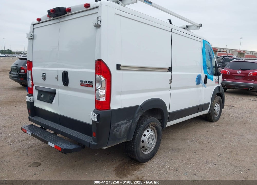 2022 RAM PROMASTER 1500 LOW ROOF 118 WB VIN: 3C6LRVNG1NE132745