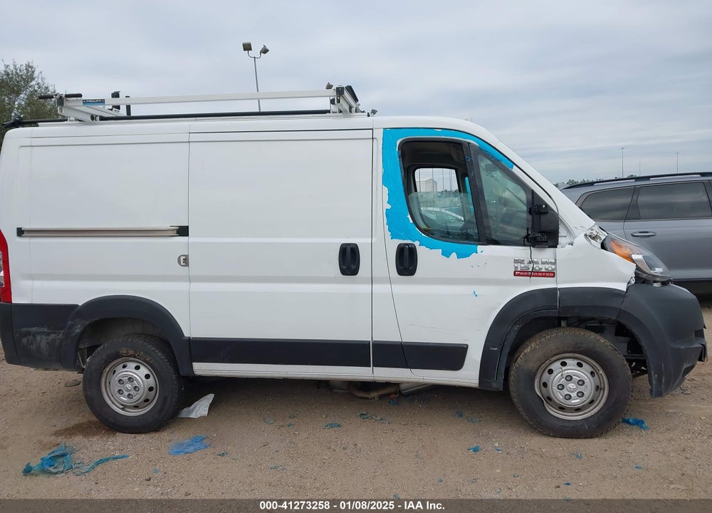 2022 RAM PROMASTER 1500 LOW ROOF 118 WB VIN: 3C6LRVNG1NE132745