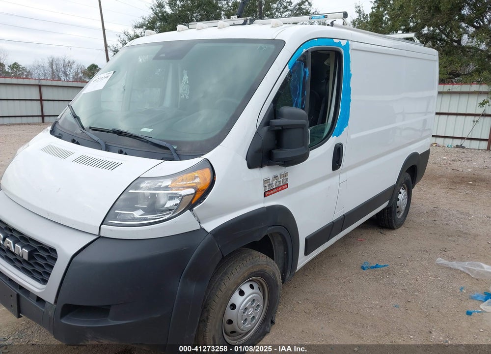 2022 RAM PROMASTER 1500 LOW ROOF 118 WB VIN: 3C6LRVNG1NE132745