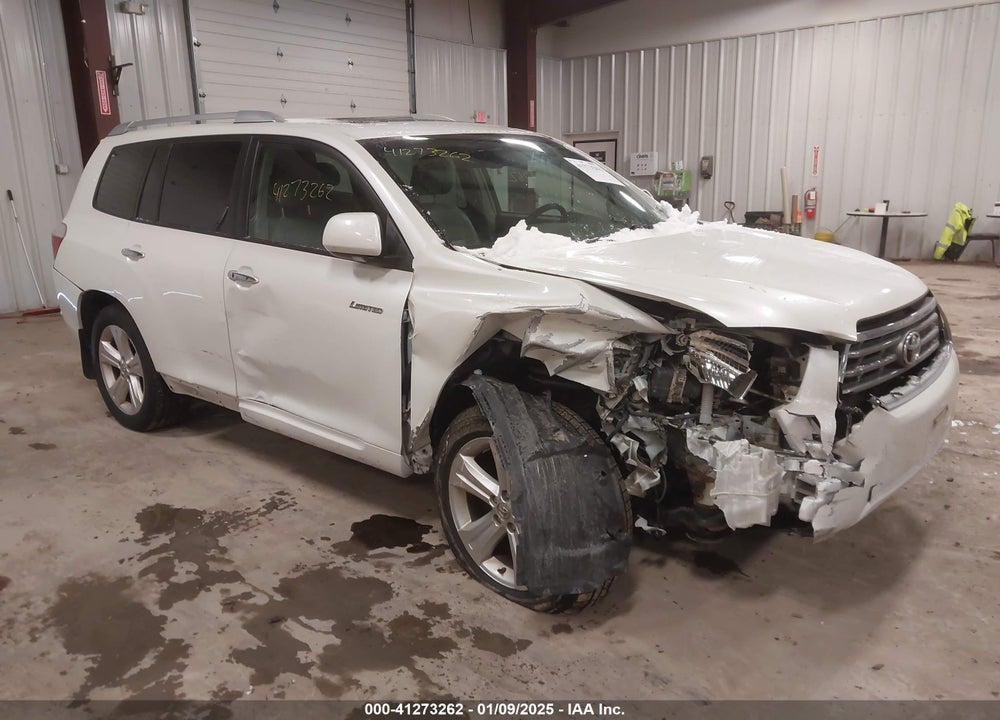 2010 TOYOTA HIGHLANDER LIMITED VIN: JTEDK3EH4A2167409