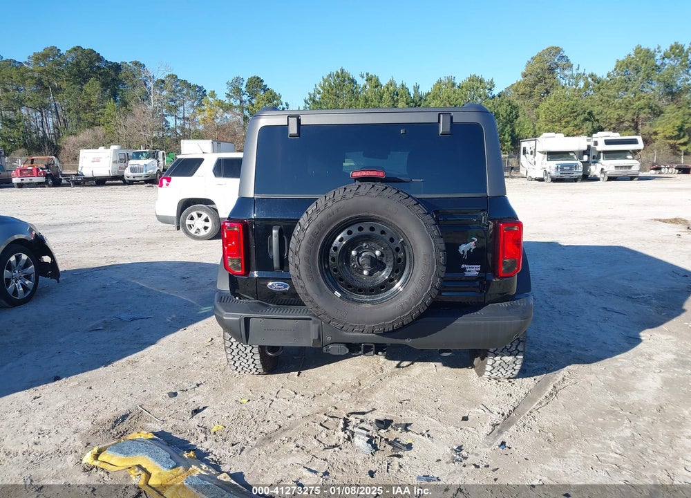 2023 FORD BRONCO BLACK DIAMOND VIN: 1FMEE5BP3PLB31538