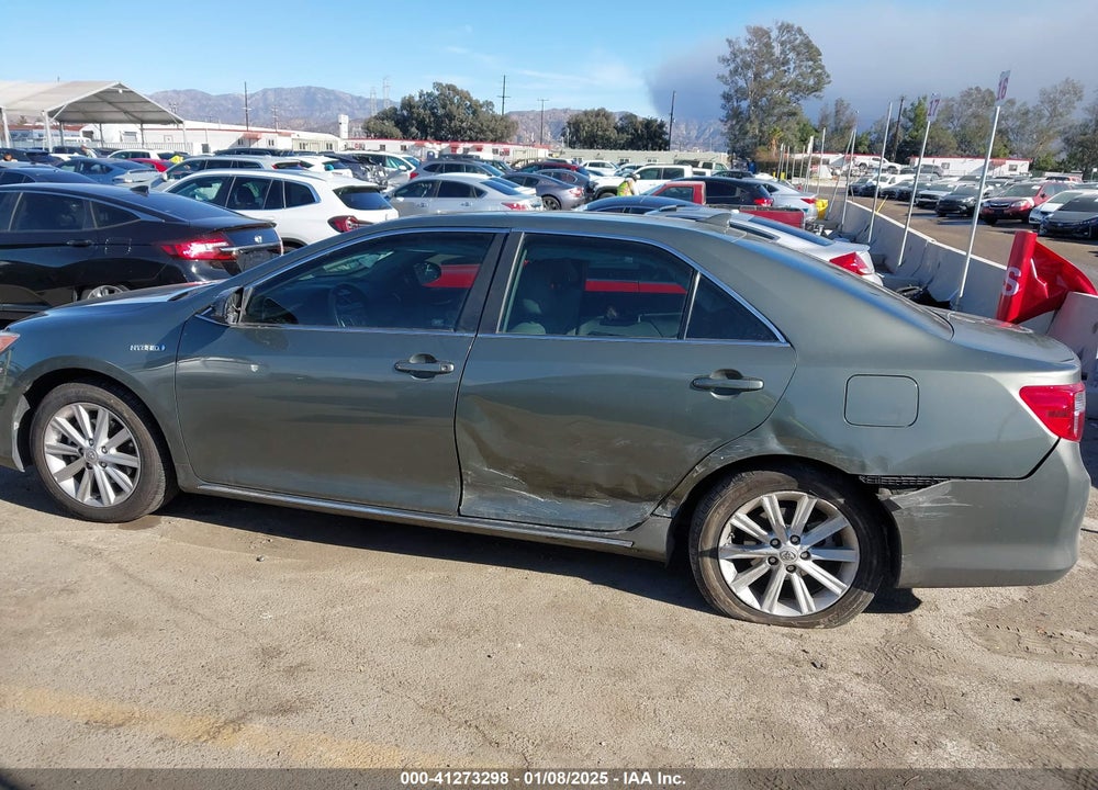 2012 TOYOTA CAMRY HYBRID VIN: 4T1BD1FK0CU040633