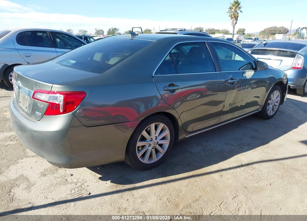 2012 TOYOTA CAMRY HYBRID VIN: 4T1BD1FK0CU040633