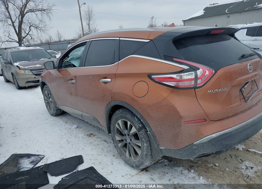 2016 NISSAN MURANO SL VIN: 5N1AZ2MH6GN111439