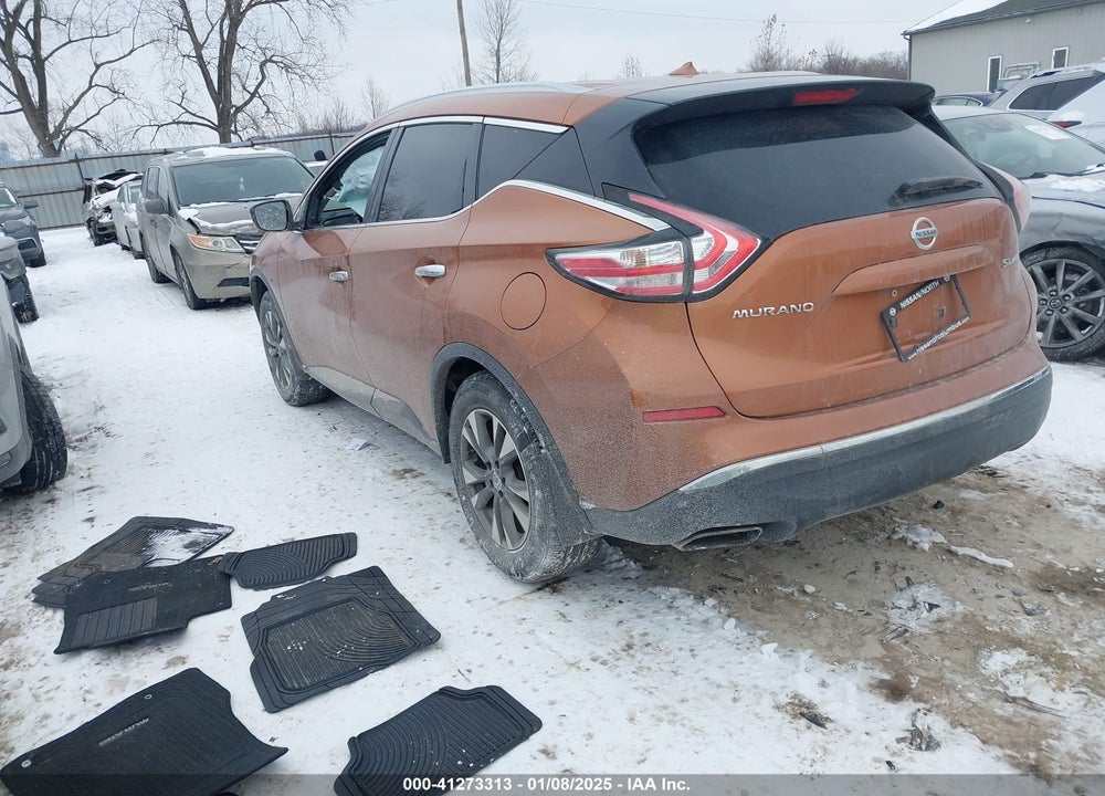 2016 NISSAN MURANO SL VIN: 5N1AZ2MH6GN111439