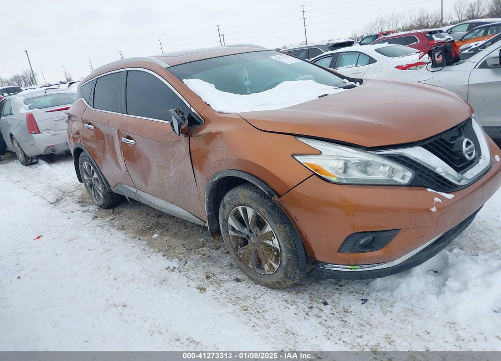 2016 NISSAN MURANO SL VIN: 5N1AZ2MH6GN111439
