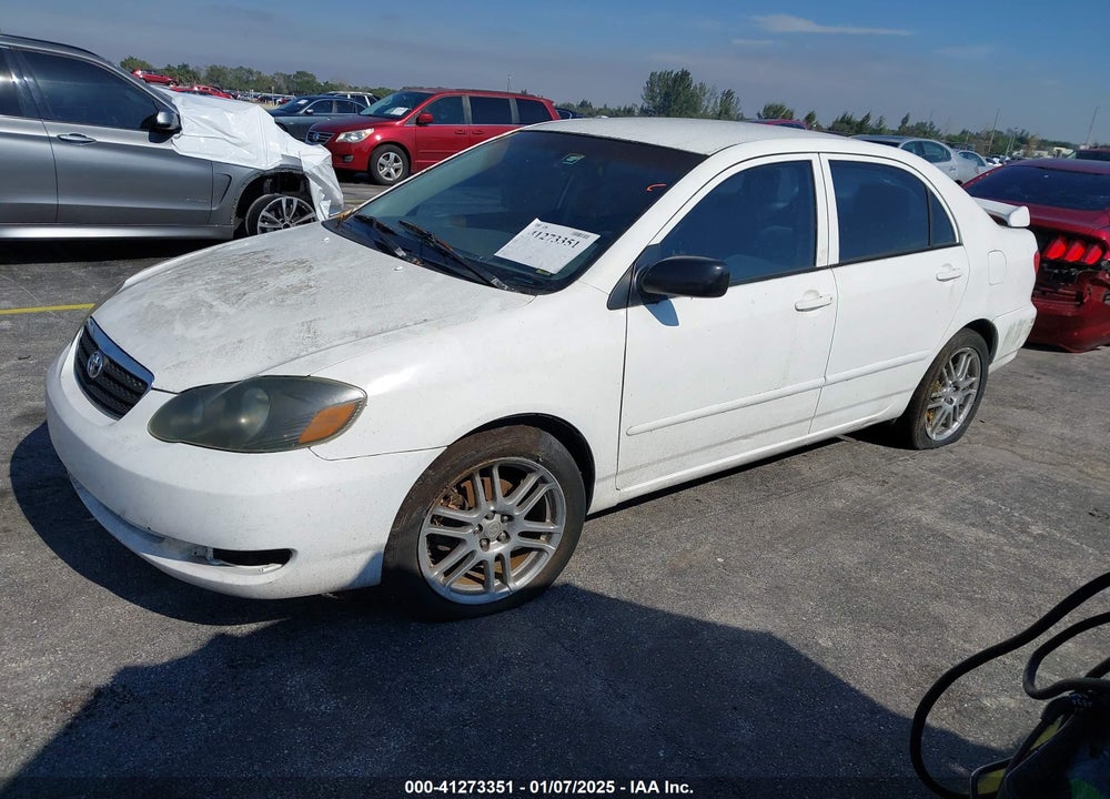 2006 TOYOTA COROLLA CE VIN: 2T1BR32E46C622737