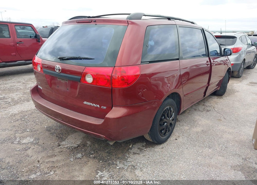 2007 TOYOTA SIENNA CE VIN: 5TDZK23C27S019305