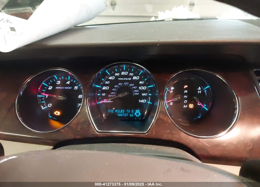 2012 FORD TAURUS SEL VIN: 1FAHP2HW1CG105540