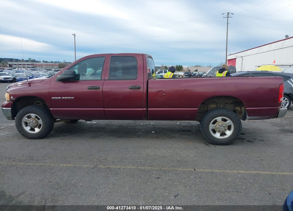 2003 DODGE RAM 2500 SLT/LARAMIE/ST VIN: 3D7KU28C23G765403