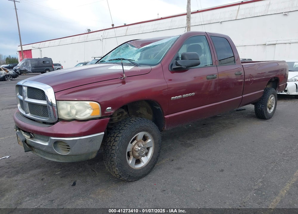 2003 DODGE RAM 2500 SLT/LARAMIE/ST VIN: 3D7KU28C23G765403