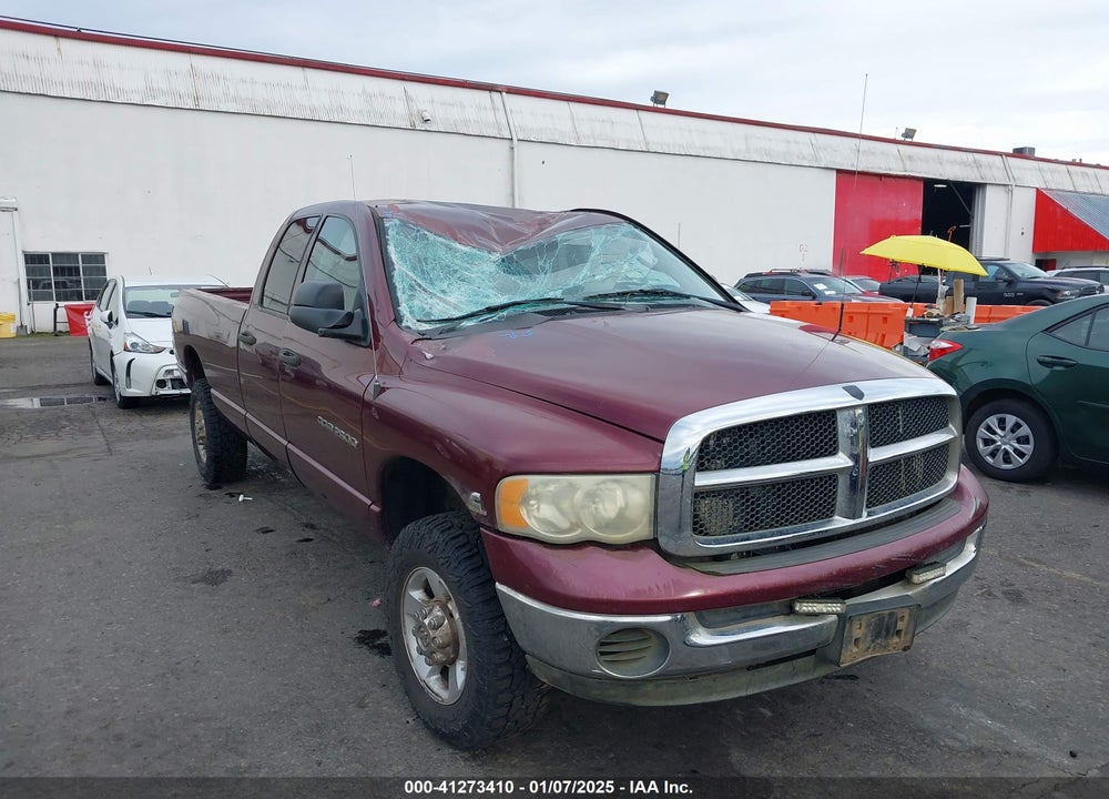 2003 DODGE RAM 2500 SLT/LARAMIE/ST VIN: 3D7KU28C23G765403