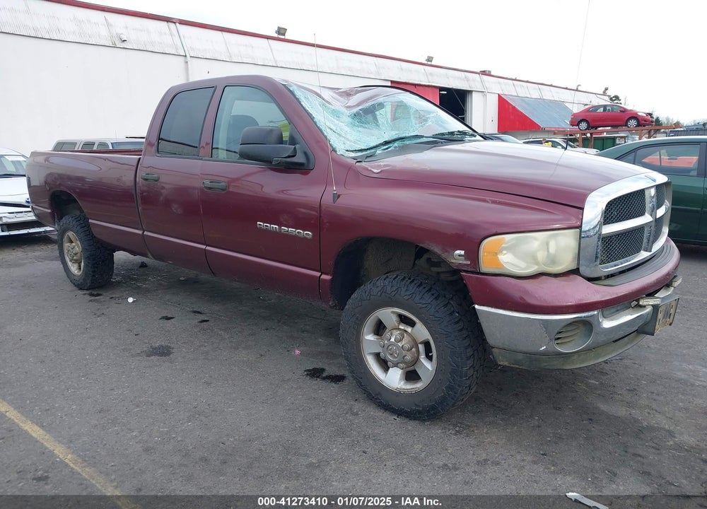 2003 DODGE RAM 2500 SLT/LARAMIE/ST VIN: 3D7KU28C23G765403
