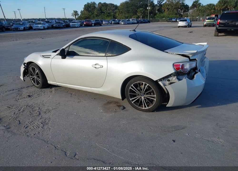 2013 SUBARU BRZ VIN: JF1ZCAC12D1606883