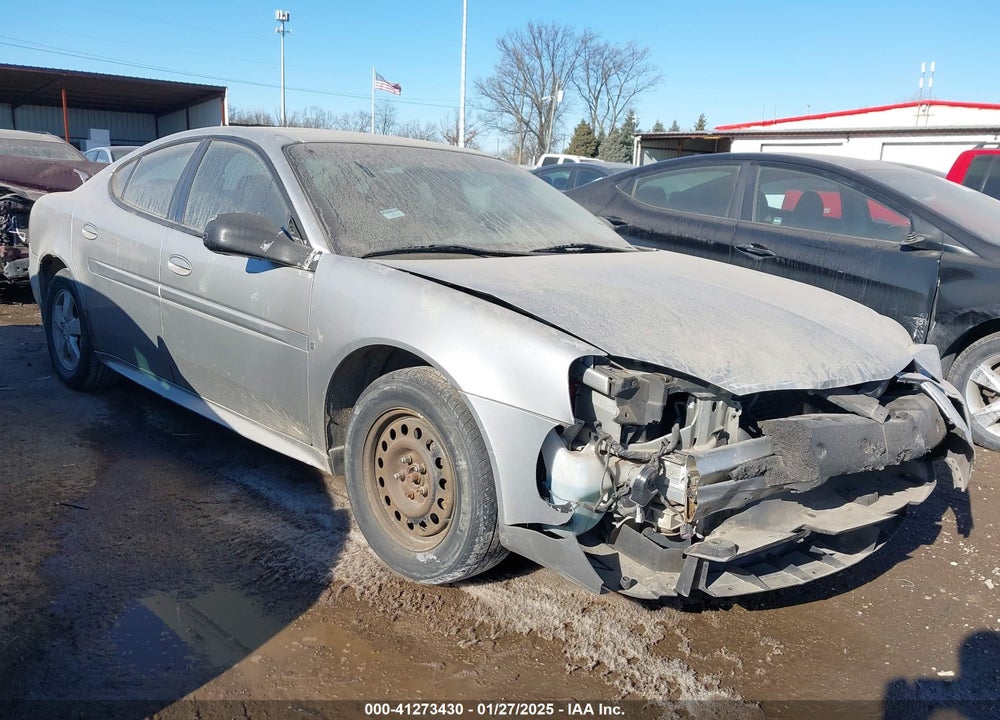 2008 PONTIAC GRAND PRIX VIN: 2G2WP552781144792