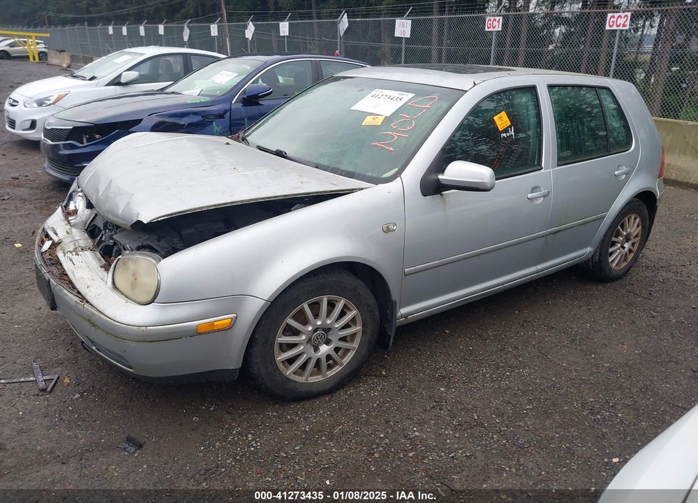 2005 VOLKSWAGEN GOLF GLS 2.0L VIN: 9BWGL61J854002584
