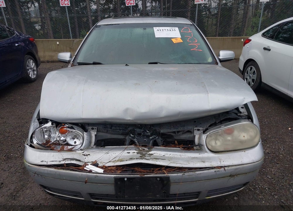2005 VOLKSWAGEN GOLF GLS 2.0L VIN: 9BWGL61J854002584