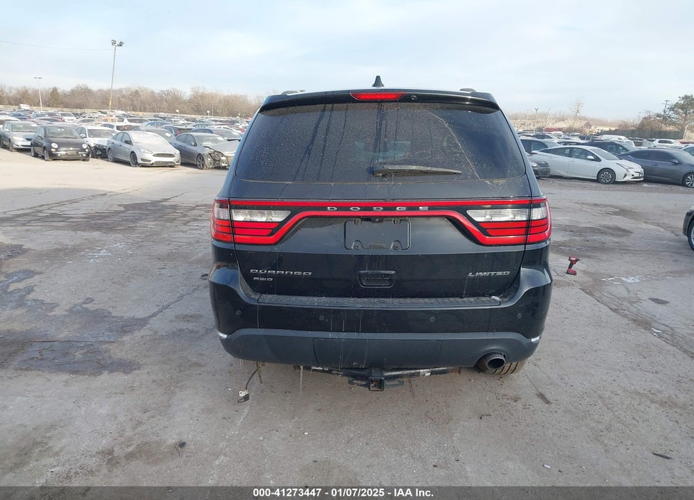 2016 DODGE DURANGO LIMITED VIN: 1C4RDJDG5GC374850