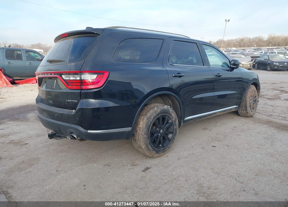 2016 DODGE DURANGO LIMITED VIN: 1C4RDJDG5GC374850