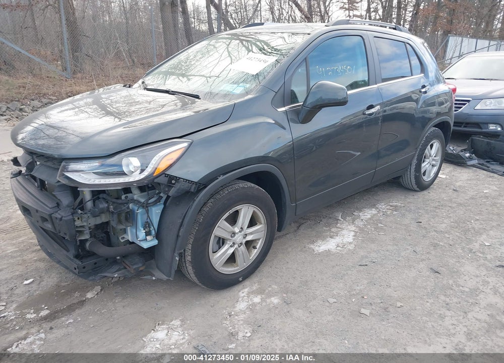 2019 CHEVROLET TRAX LT VIN: 3GNCJLSB3KL392740