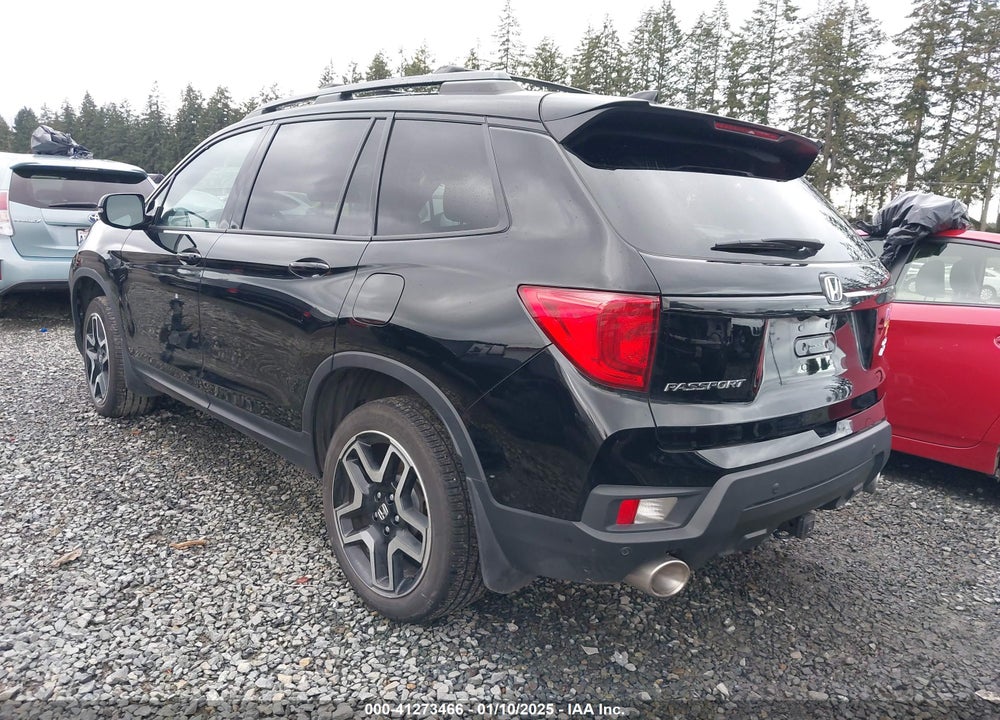 2023 HONDA PASSPORT AWD ELITE VIN: 5FNYF8H05PB008532