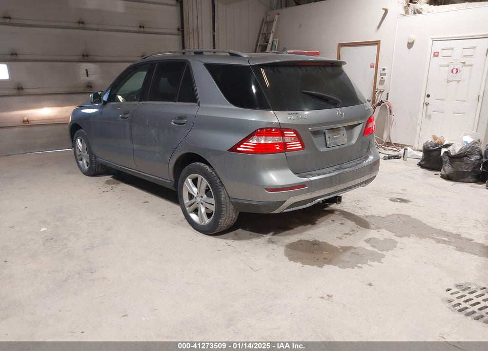 2014 MERCEDES-BENZ ML 350 4MATIC VIN: 4JGDA5HB9EA406082