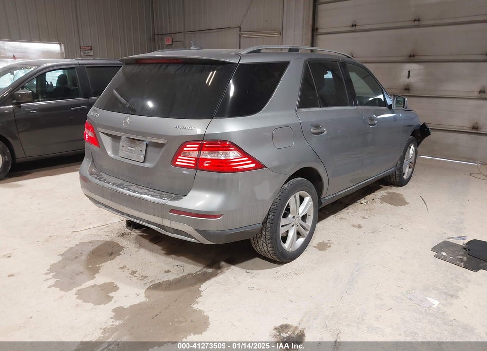 2014 MERCEDES-BENZ ML 350 4MATIC VIN: 4JGDA5HB9EA406082