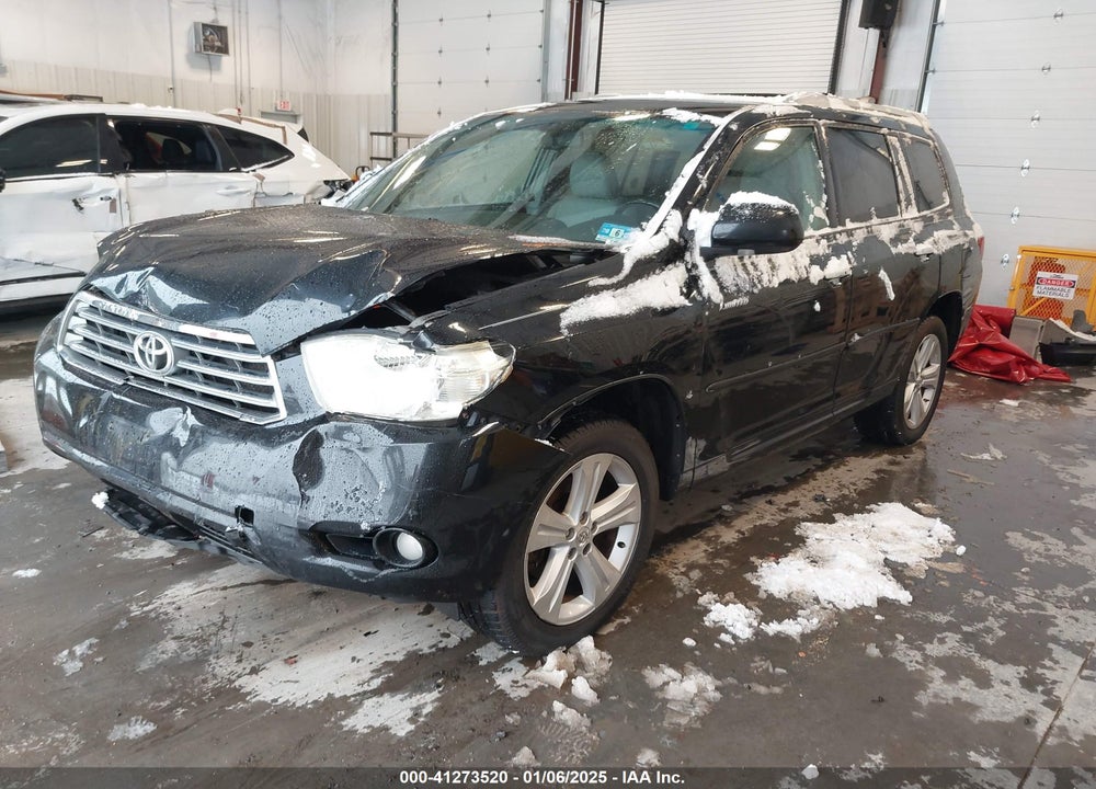 2008 TOYOTA HIGHLANDER LIMITED VIN: JTEES42A182025109