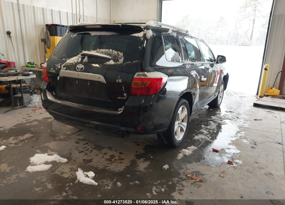 2008 TOYOTA HIGHLANDER LIMITED VIN: JTEES42A182025109