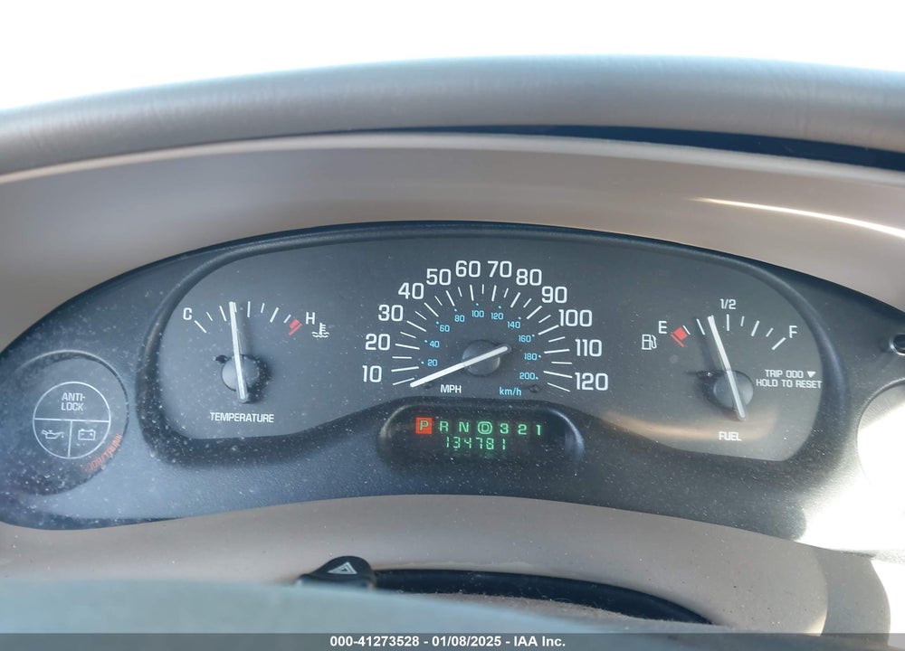 2003 BUICK CENTURY CUSTOM VIN: 2G4WS52J831205285