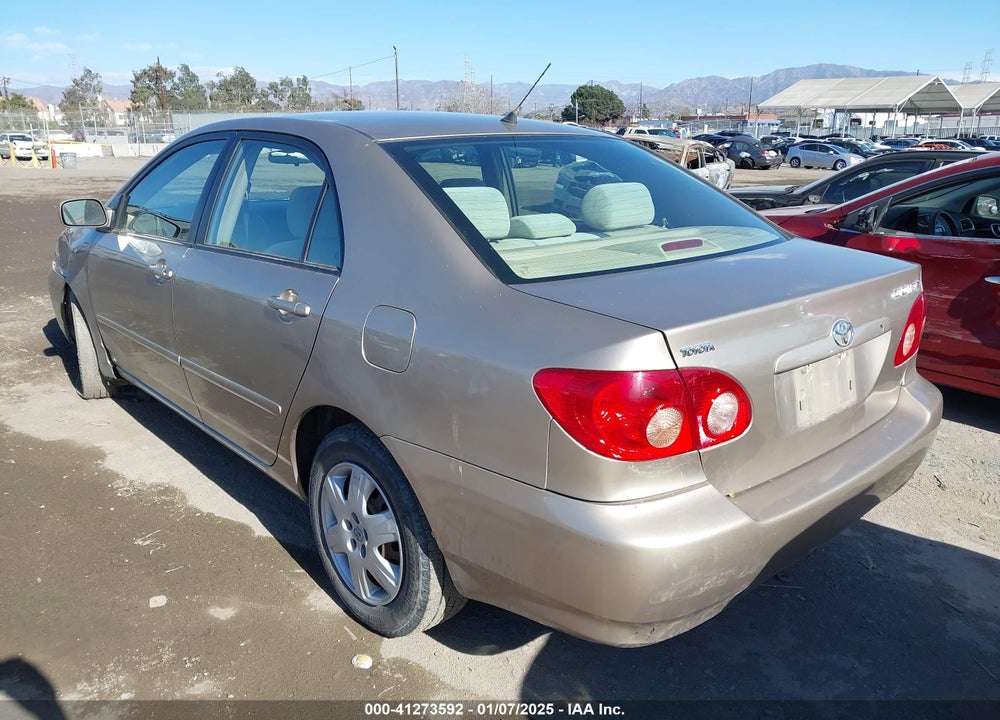 2008 TOYOTA COROLLA LE VIN: 1NXBR32E38Z974791