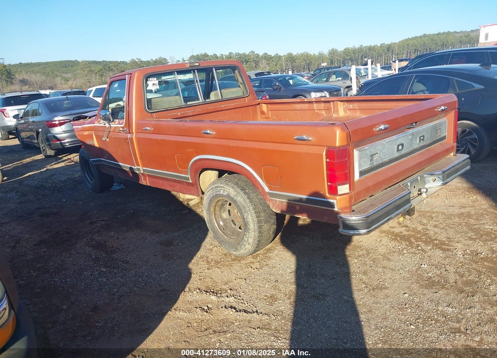 1984 FORD F150 VIN: 1FTCF15F3EPA86157