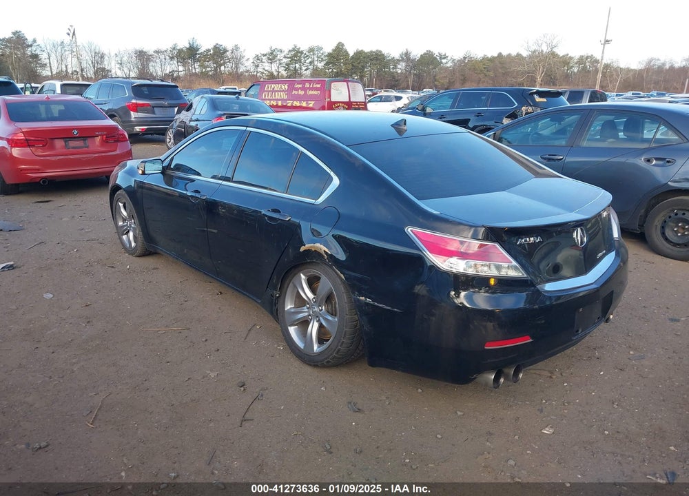 2012 ACURA TL 3.7 VIN: 19UUA9E5XCA009196