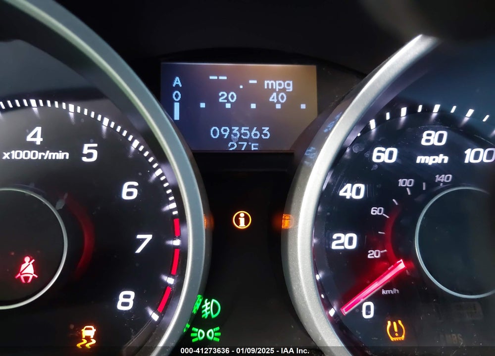 2012 ACURA TL 3.7 VIN: 19UUA9E5XCA009196