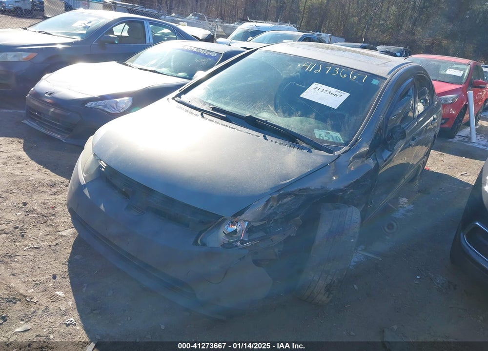 2006 HONDA CIVIC VIN: 2HGFA16846H500887