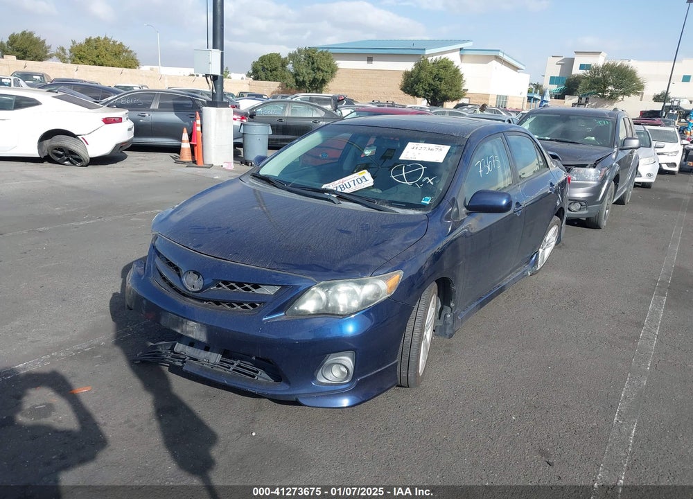 2013 TOYOTA COROLLA S VIN: 5YFBU4EE7DP099291