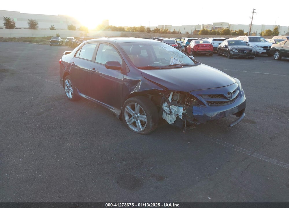2013 TOYOTA COROLLA S VIN: 5YFBU4EE7DP099291