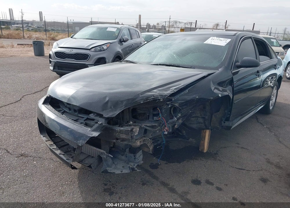 2012 CHEVROLET IMPALA LT FLEET VIN: 2G1WG5E38C1144144
