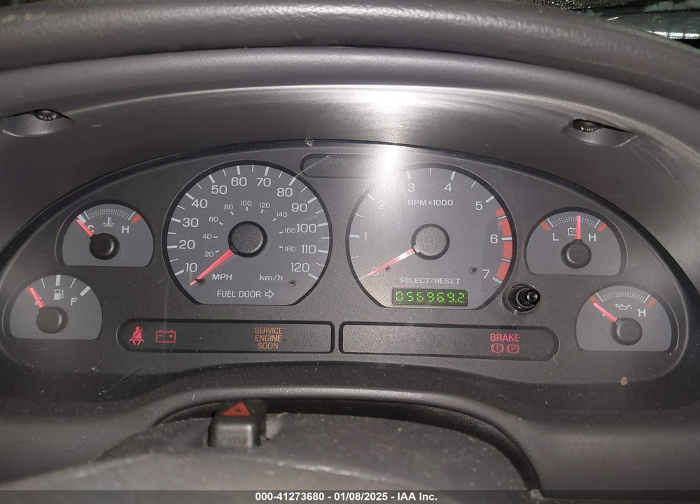 2001 FORD MUSTANG VIN: 1FAFP40411F227623