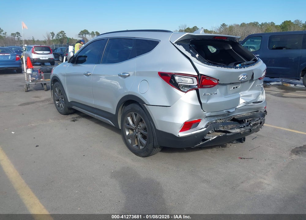 2018 HYUNDAI SANTA FE SPORT 2.0T ULTIMATE VIN: 5XYZW4LA2JG503820